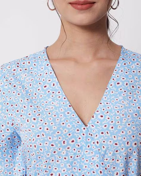 Floral Crepe Dress