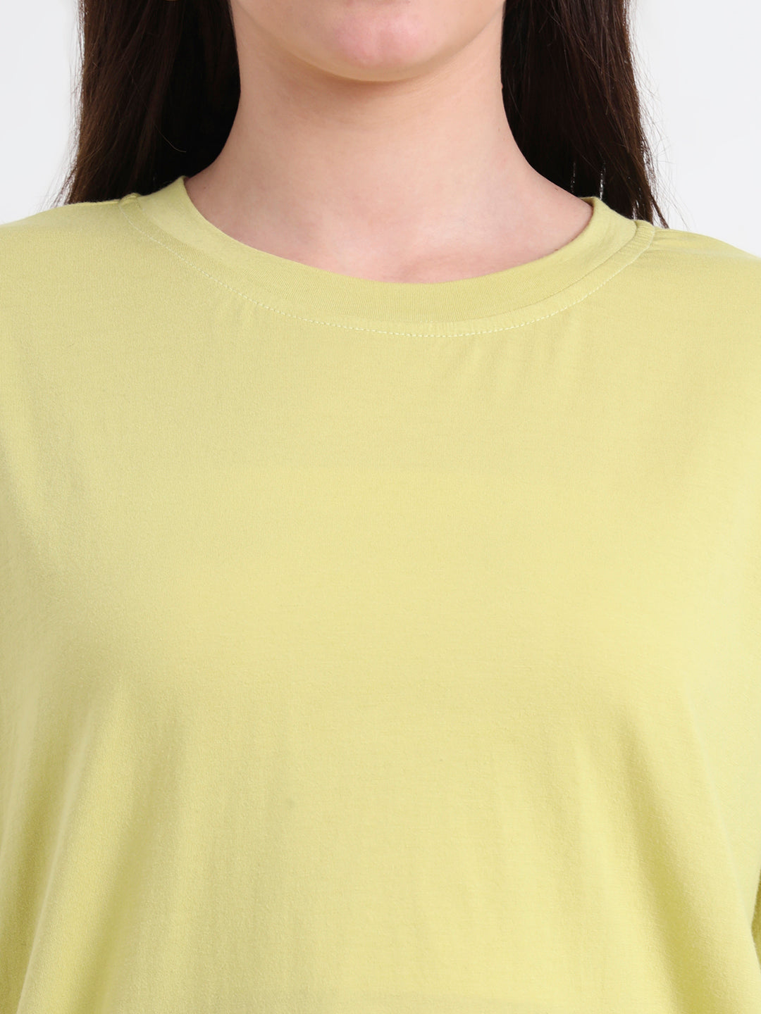 Women Typographic Printed Drop-Shoulder Sleeves T-shirt