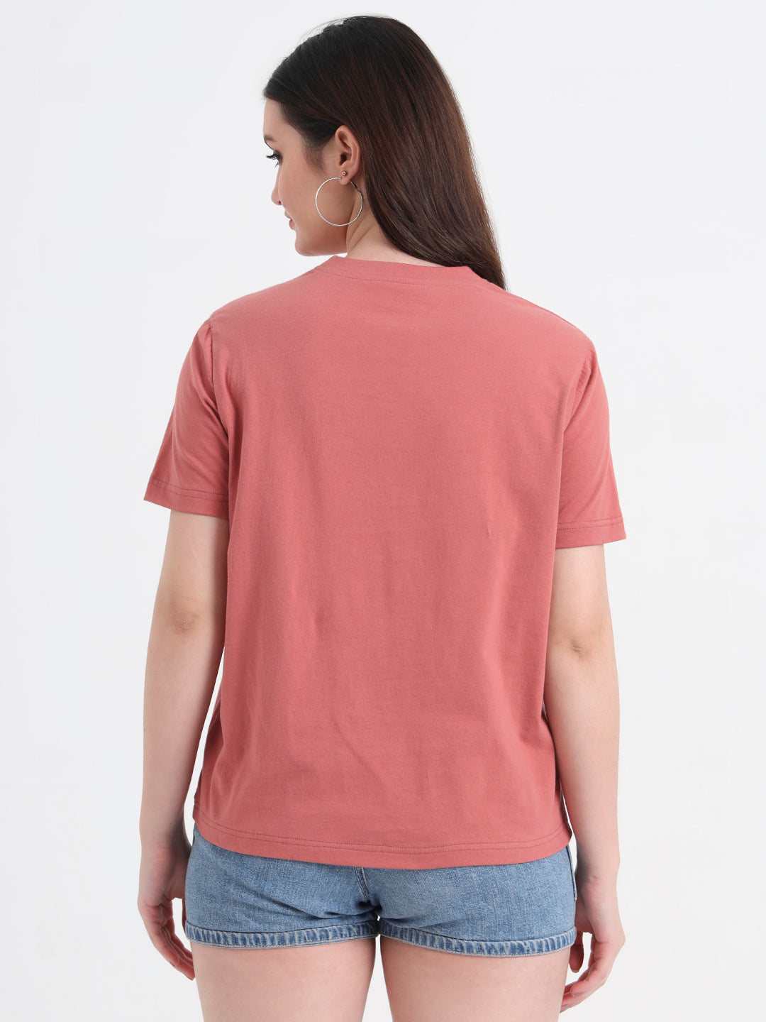 Women Typography Printed T-shirt