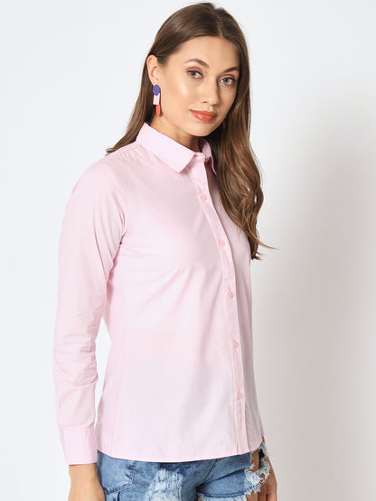 Light Pink Shirt For Women