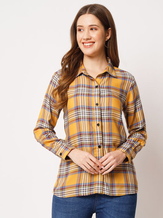 Classic Tartan Checked Gapless Technology Shirt