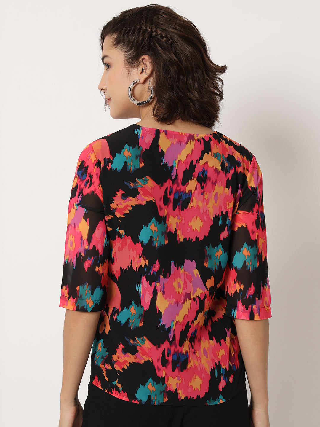 Printed top for women's