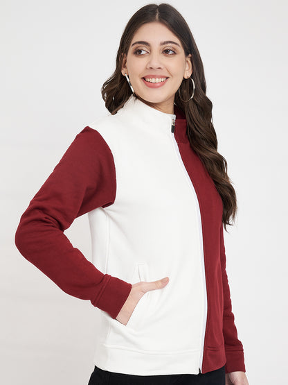 Colourblock jacket for women