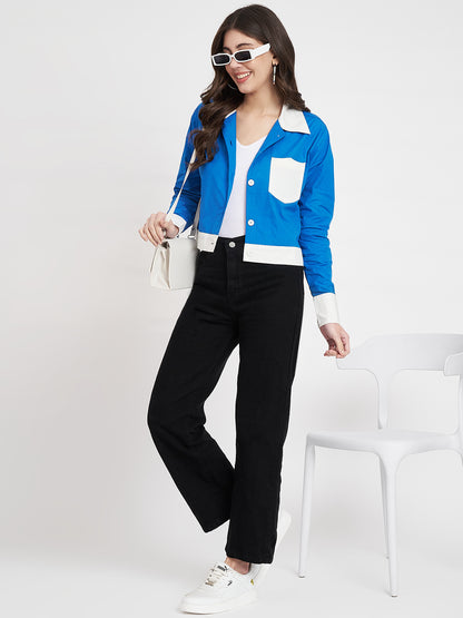 Women Colourblocked Casual Shirt