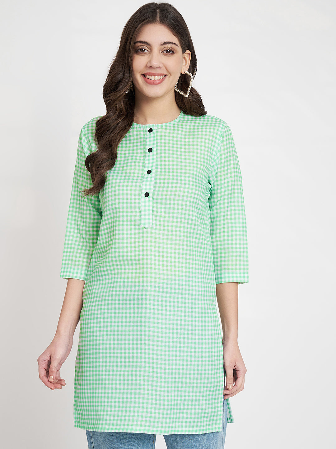 green kurti