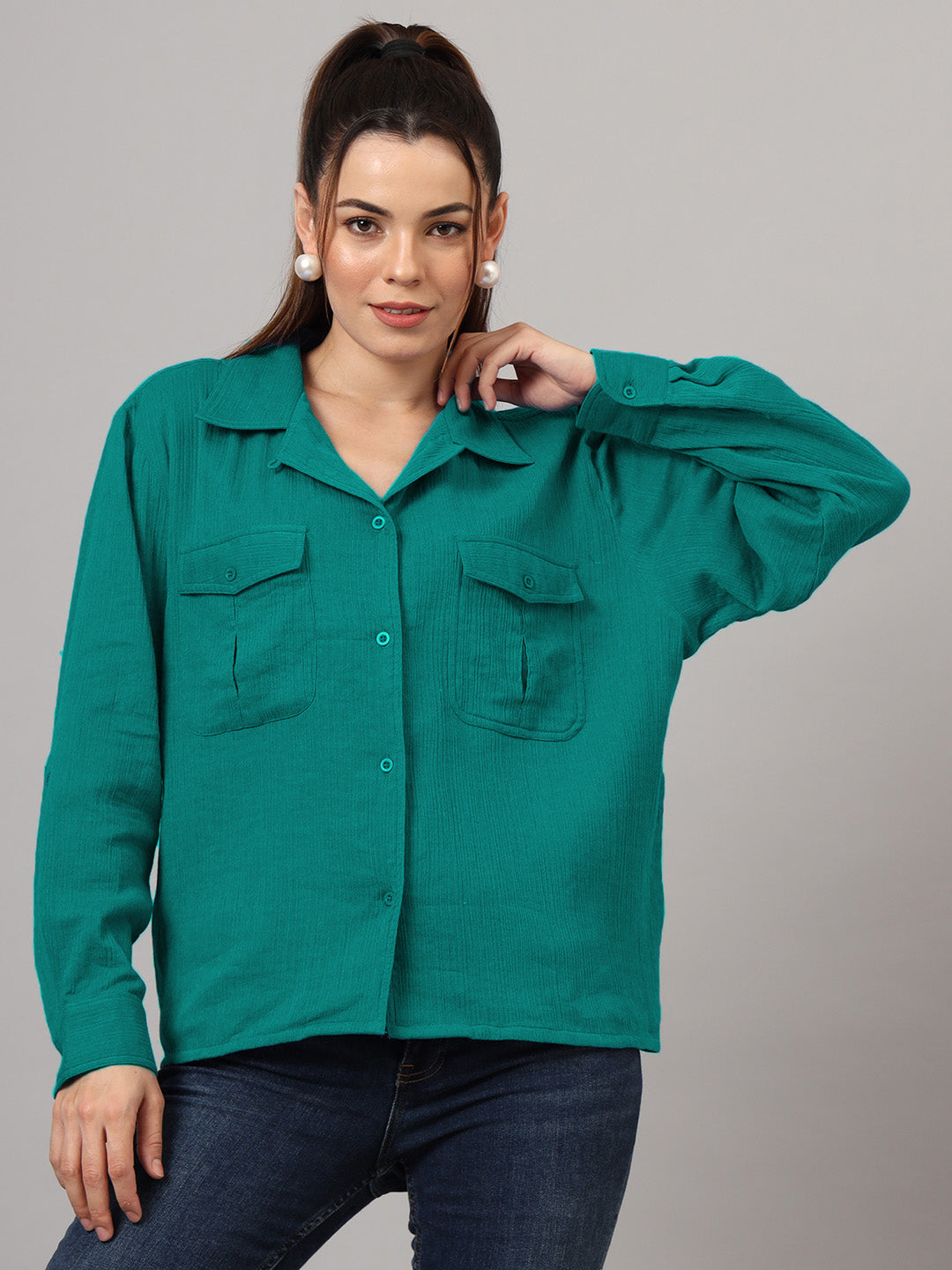 Women Classic Casual Shirt