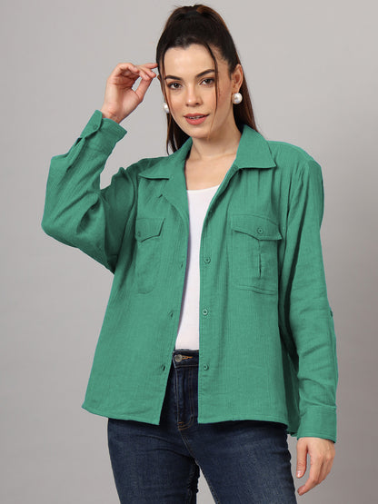 Women Classic Casual Oversize Shirt