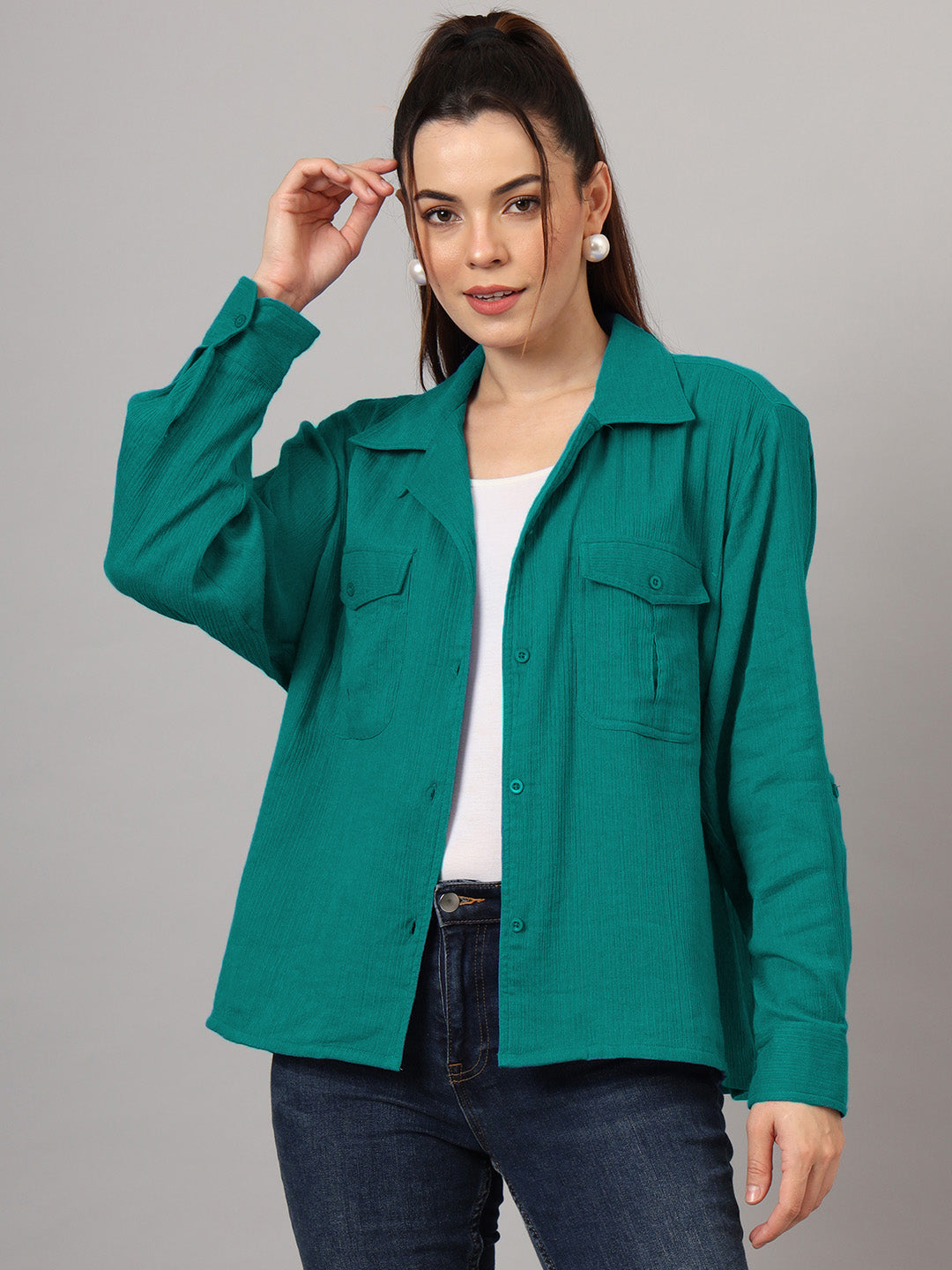 Women Classic Casual Shirt