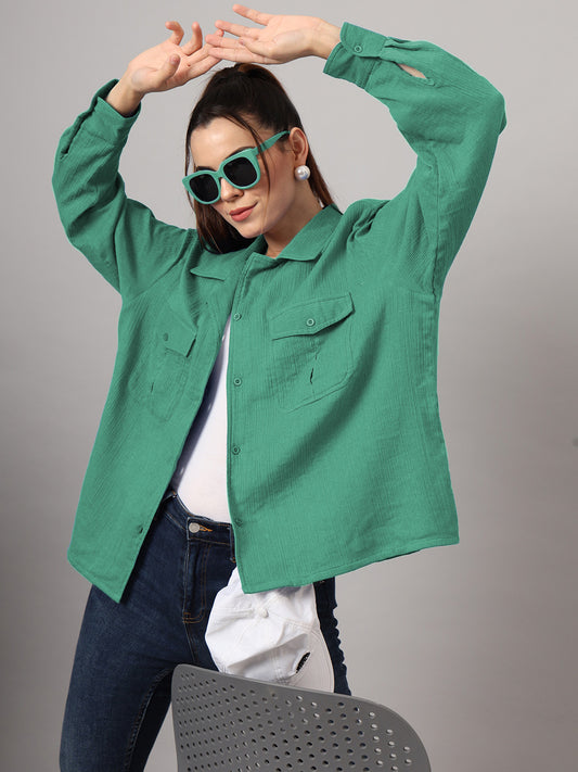 Women Classic Casual Oversize Shirt