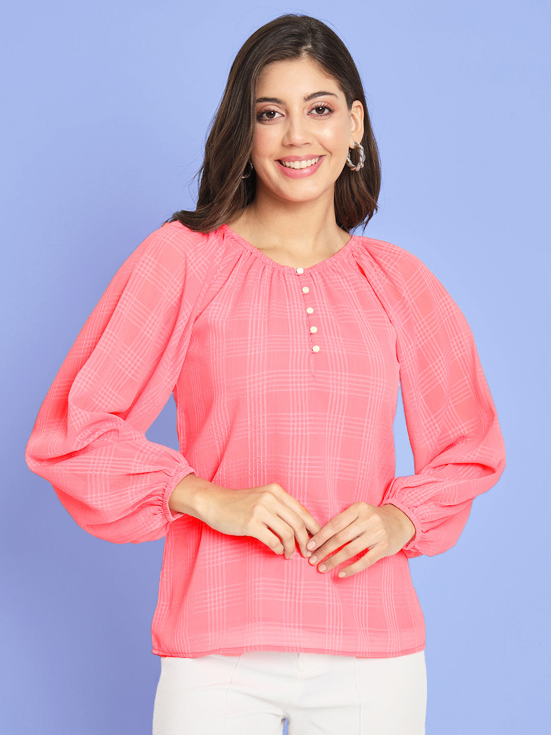 Pink top for women's