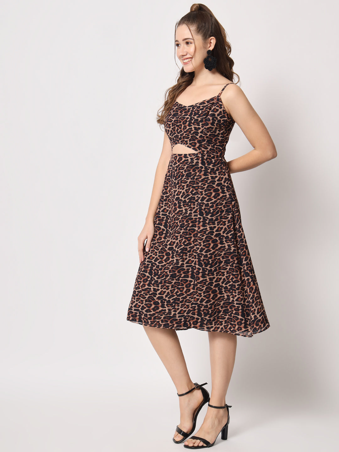 Midi dress for women's