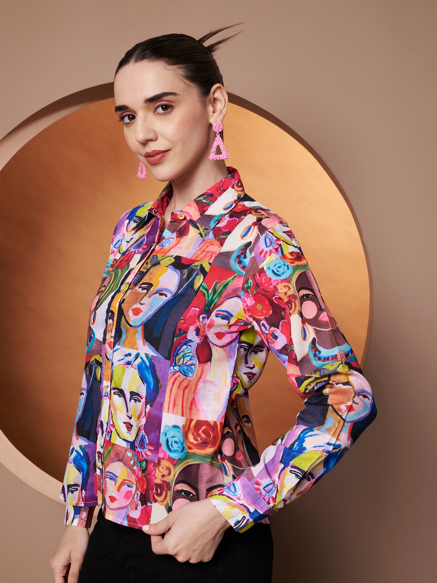 Graphic printed Full Sleeves Shirt