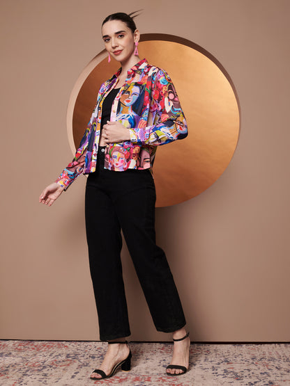 Graphic printed Full Sleeves Shirt