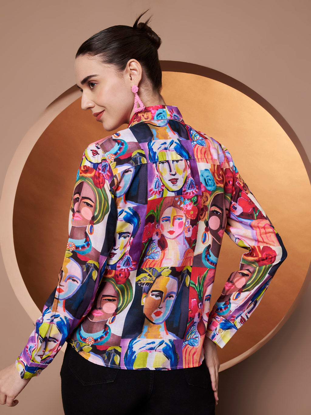 Graphic printed Full Sleeves Shirt