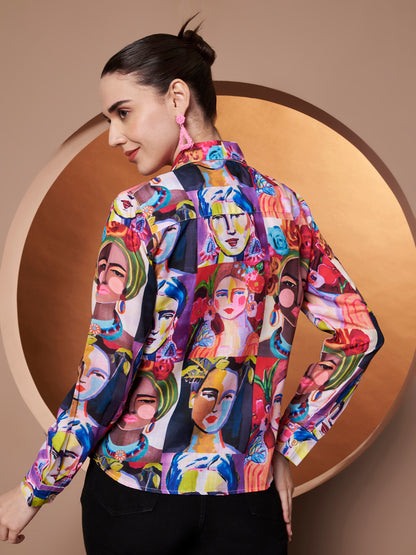 Graphic printed Full Sleeves Shirt