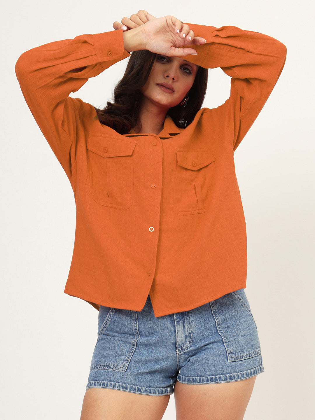 Women Classic Casual Oversize Shirt
