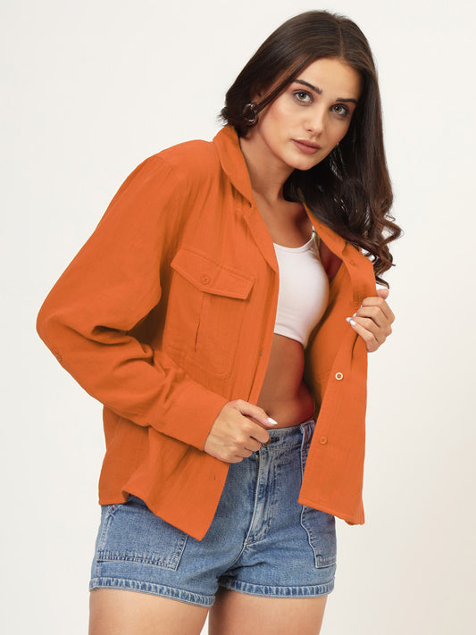 Women Classic Casual Oversize Shirt